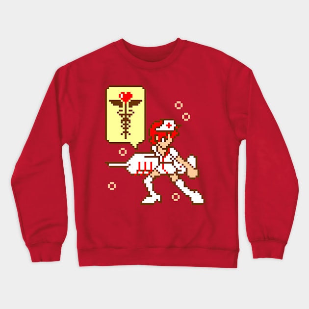 Battle Nurse Crewneck Sweatshirt by emodist